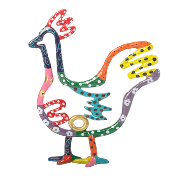 Picture of תרנגול - ציור יד - BN-4 | יאיר עמנואל