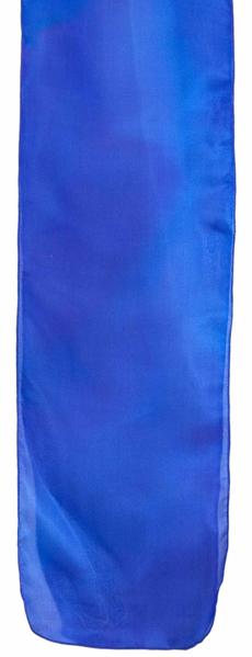 Picture of צעיף - ציור על משי - כחול - PSA-2 | יאיר עמנואל